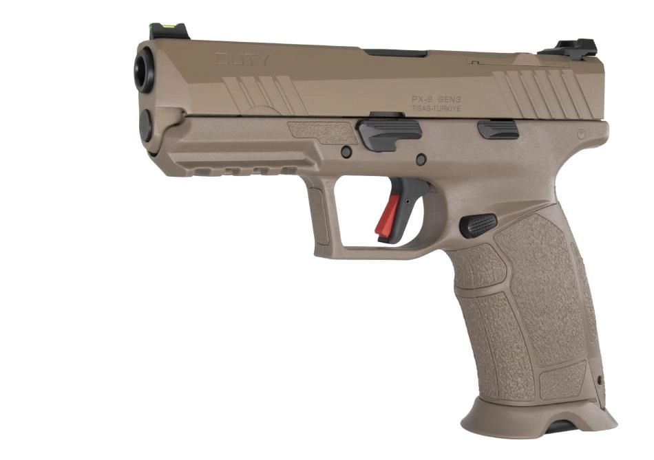 Tisas Zigana PX9 Gen3 Duty cal.9mm Luger hl.4,1" FDE