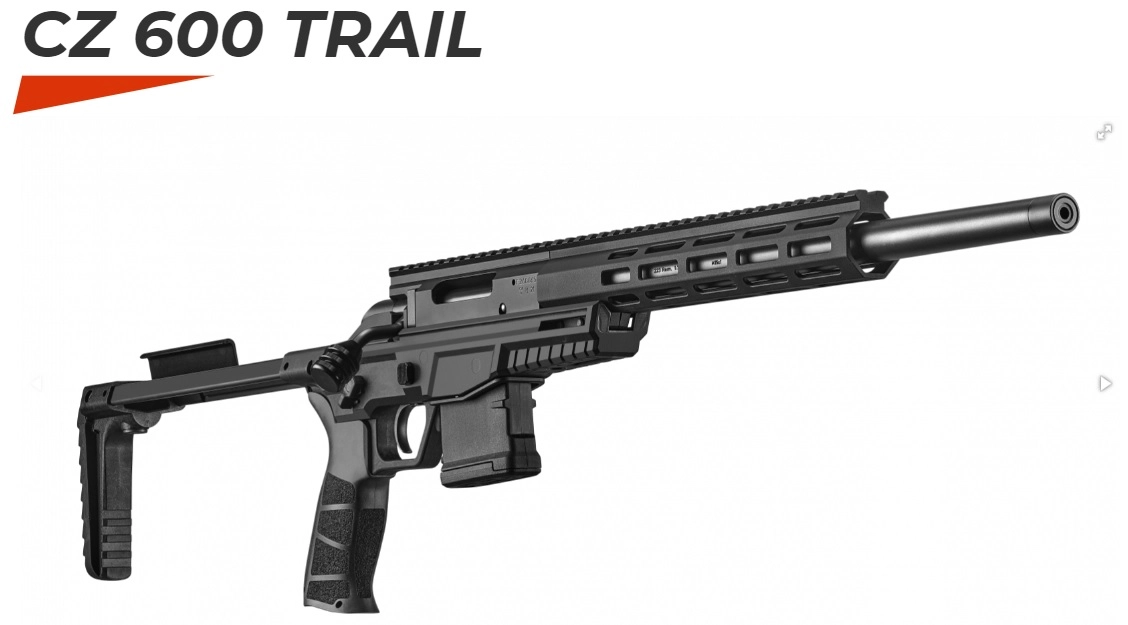 CZ 600 Trail cal. 7,62x39 hl. 16"/412mm black
