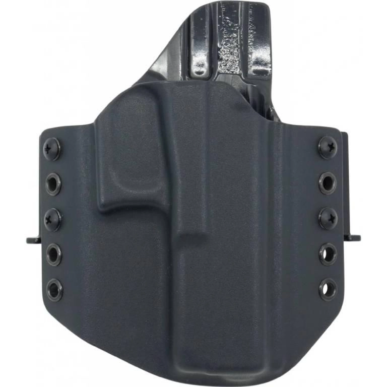 RH HOLSTERS pouzdro OWB vnější kydex typ 0.11 CARBON/BLACK průvleky