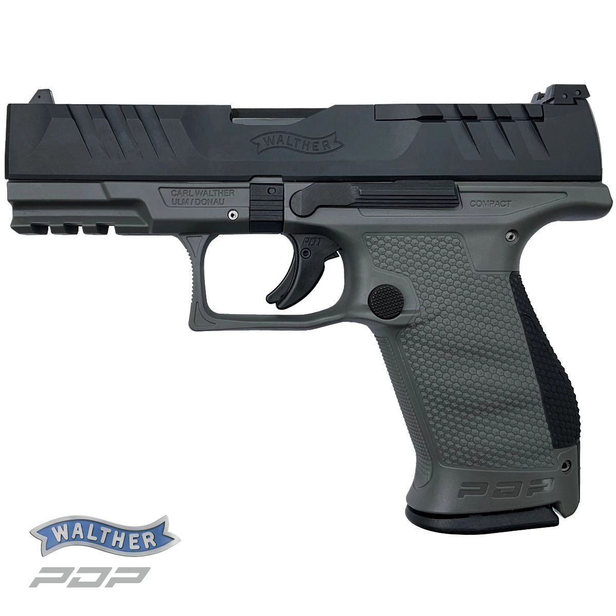 Walther PDP Compact 4" Tungstee Grey cal.9x19