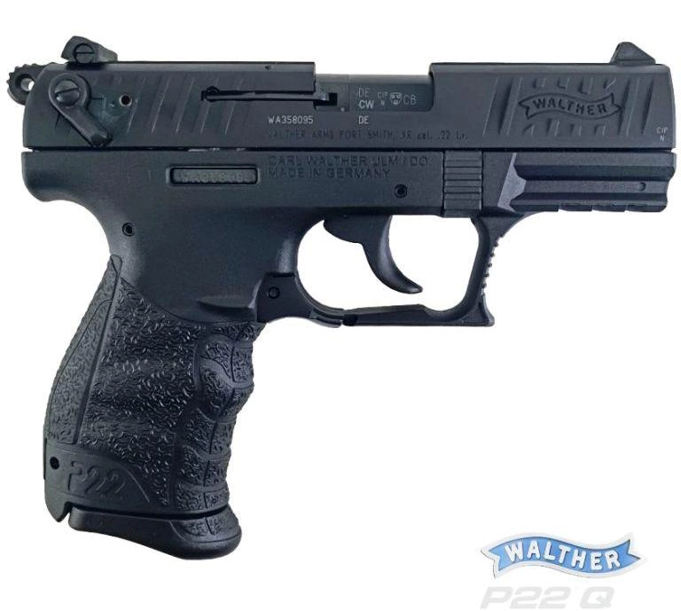 Walther P22Q cal.22LR hl.3,5"/87mm BLK