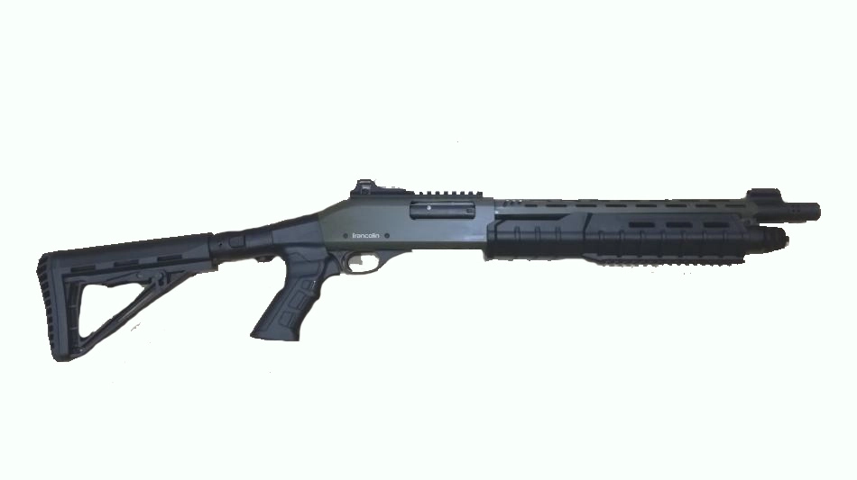 Francolin Arms Guardian Tactical Green cal.12/76 hl.14"/36cm 4+1 brokovnice opakovací