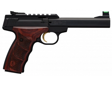 Browning Buck Mark Plus 5,5" cal.22LR pistole samonabíjecí Truglo mířidla, Rosewood