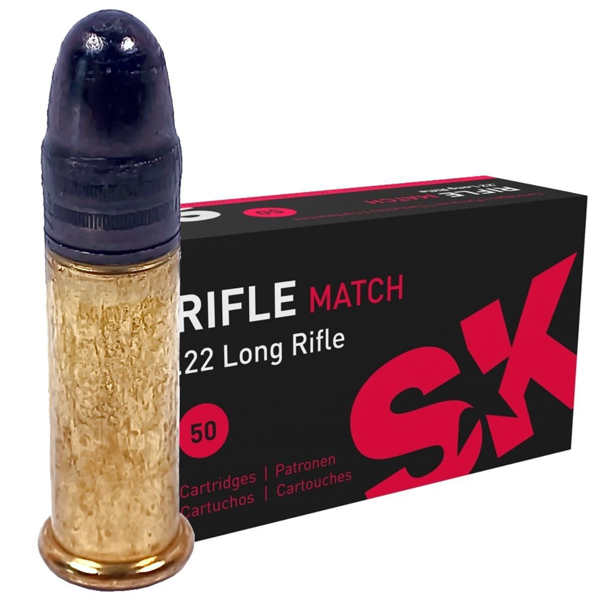 Lapua SK 22LR Rifle Match 40 grs balení 50 ks